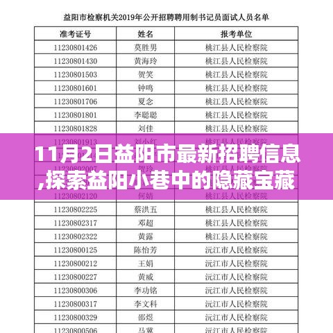 益阳市最新招聘信息探索，小巷隐藏宝藏与独特小店招聘指南