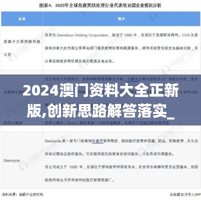 2024澳门资料大全正新版,创新思路解答落实_标准品3.664