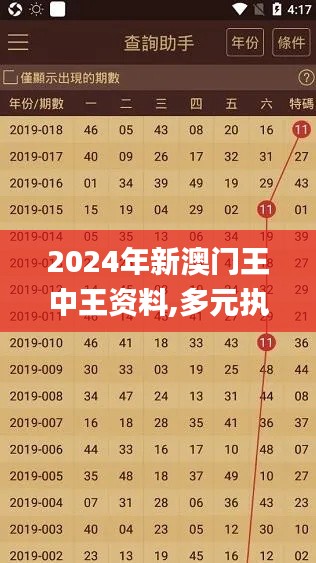 2024年新澳门王中王资料,多元执行方案策略_绿色版62.106