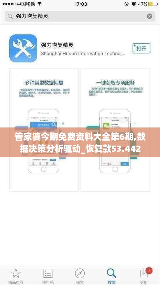 管家婆今期免费资料大全第6期,数据决策分析驱动_恢复款53.442
