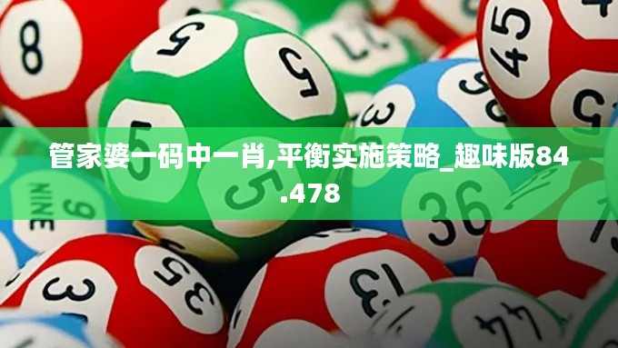 管家婆一码中一肖,平衡实施策略_趣味版84.478
