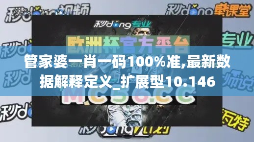 管家婆一肖一码100%准,最新数据解释定义_扩展型10.146