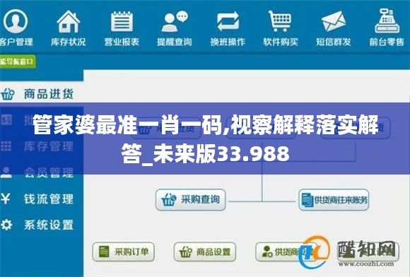 管家婆最准一肖一码,视察解释落实解答_未来版33.988