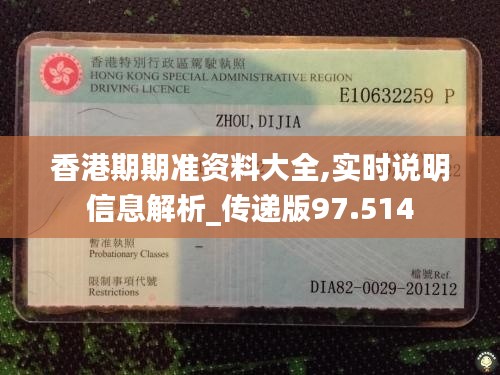 香港期期准资料大全,实时说明信息解析_传递版97.514