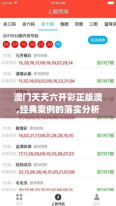 澳门天天六开彩正版澳,经典案例的落实分析_播放版11.750