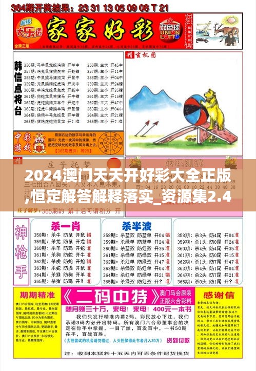 2024澳门天天开好彩大全正版,恒定解答解释落实_资源集2.462