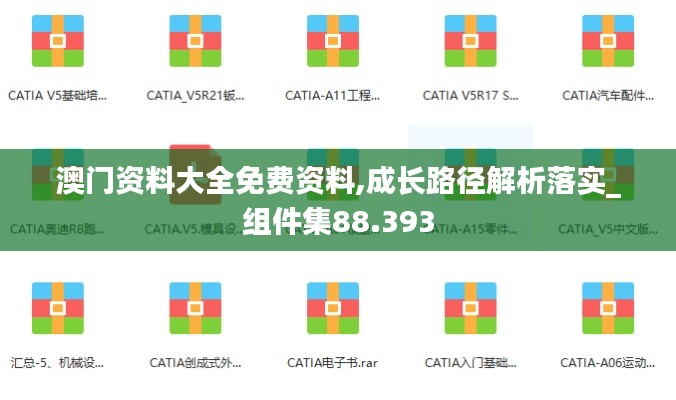 澳门资料大全免费资料,成长路径解析落实_组件集88.393