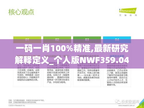 一码一肖100%精准,最新研究解释定义_个人版NWF359.04