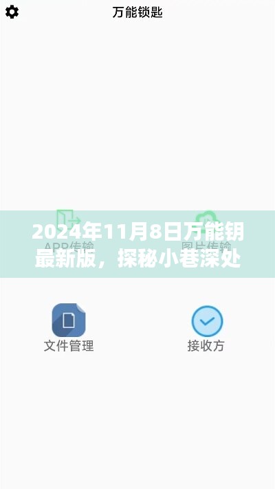 探秘小巷深处的宝藏，万能钥匙最新版与美食秘境的奇遇（2024年11月8日）