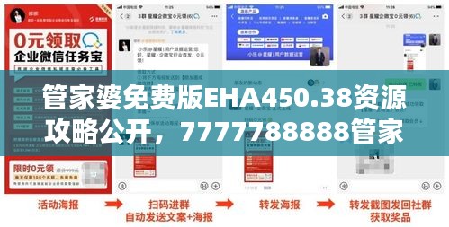 管家婆免费版EHA450.38资源攻略公开，7777788888管家婆免费使用指南