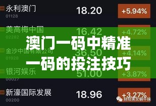 澳门一码中精准一码的投注技巧,全新方案解析_影音版205.26