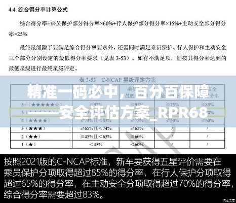 精准一码必中，百分百保障——安全评估方案_RPR68.108共鸣版