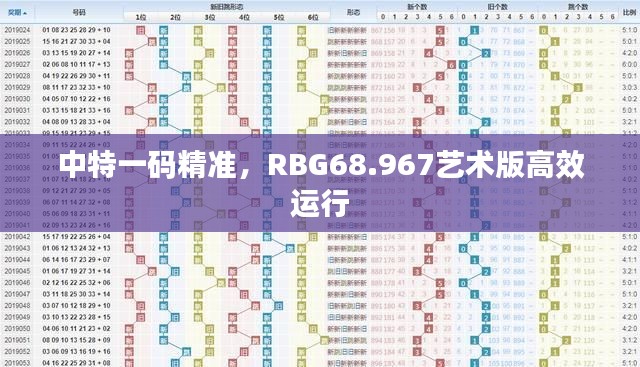 中特一码精准，RBG68.967艺术版高效运行