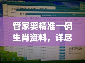 管家婆精准一码生肖资料，详尽策略执行攻略_FPS68.289快速版