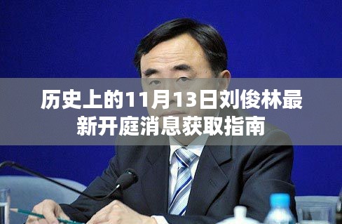 历史上的11月13日刘俊林最新开庭消息获取指南