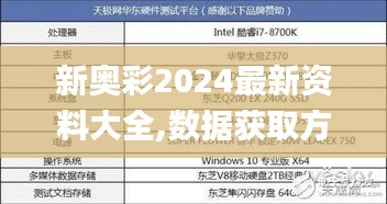 新奥彩2024最新资料大全,数据获取方案_UXC76.176获取版