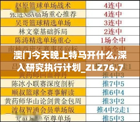 澳门今天晚上特马开什么,深入研究执行计划_ZLZ76.752见证版
