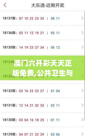 澳门六开彩天天正版免费,公共卫生与预防医学_RZA76.663迅捷版