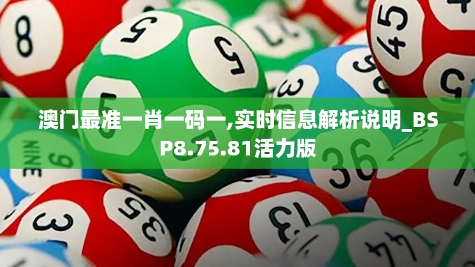 澳门最准一肖一码一,实时信息解析说明_BSP8.75.81活力版