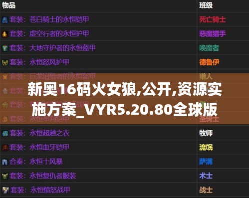 新奥16码火女狼,公开,资源实施方案_VYR5.20.80全球版