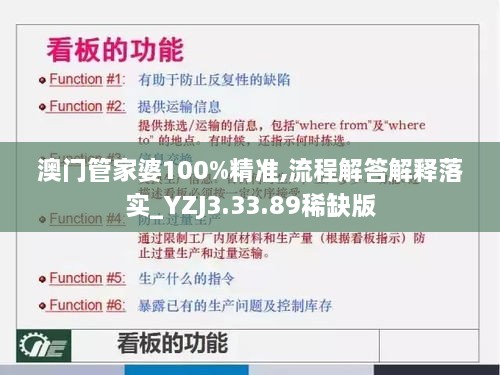 澳门管家婆100%精准,流程解答解释落实_YZJ3.33.89稀缺版