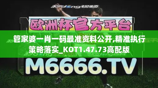 管家婆一肖一码最准资料公开,精准执行策略落实_KOT1.47.73高配版