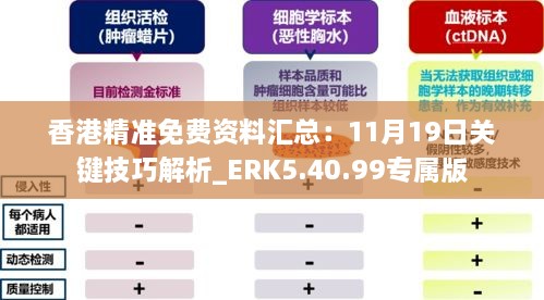 香港精准免费资料汇总：11月19日关键技巧解析_ERK5.40.99专属版