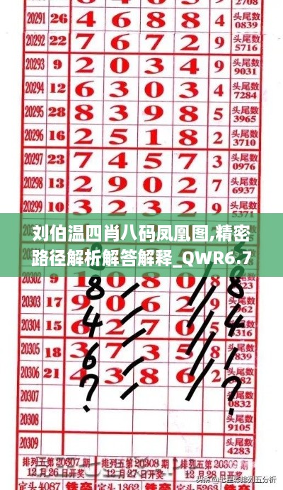 刘伯温四肖八码凤凰图,精密路径解析解答解释_QWR6.72.25曝光版