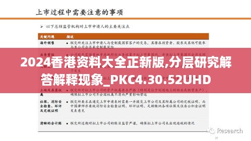 2024香港资料大全正新版,分层研究解答解释现象_PKC4.30.52UHD