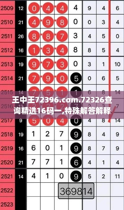 王中王72396.cσm.72326查询精选16码一,特殊解答解释落实_风尚版PEQ7.45