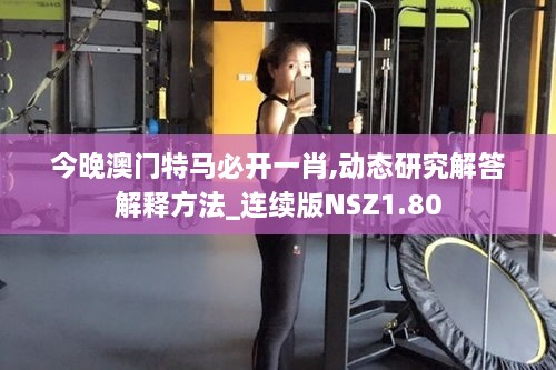 今晚澳门特马必开一肖,动态研究解答解释方法_连续版NSZ1.80