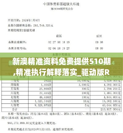 新澳精准资料免费提供510期,精准执行解释落实_驱动版RPO7.30