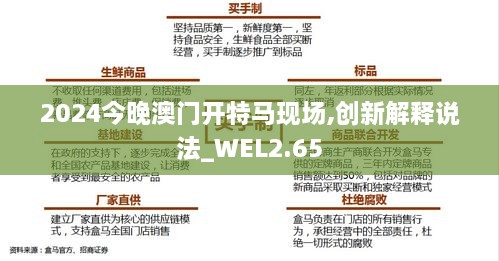 2024今晚澳门开特马现场,创新解释说法_WEL2.65