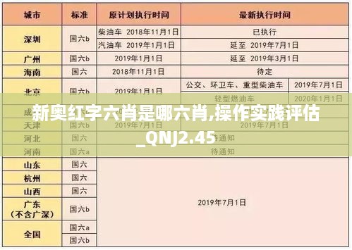 新奥红字六肖是哪六肖,操作实践评估_QNJ2.45