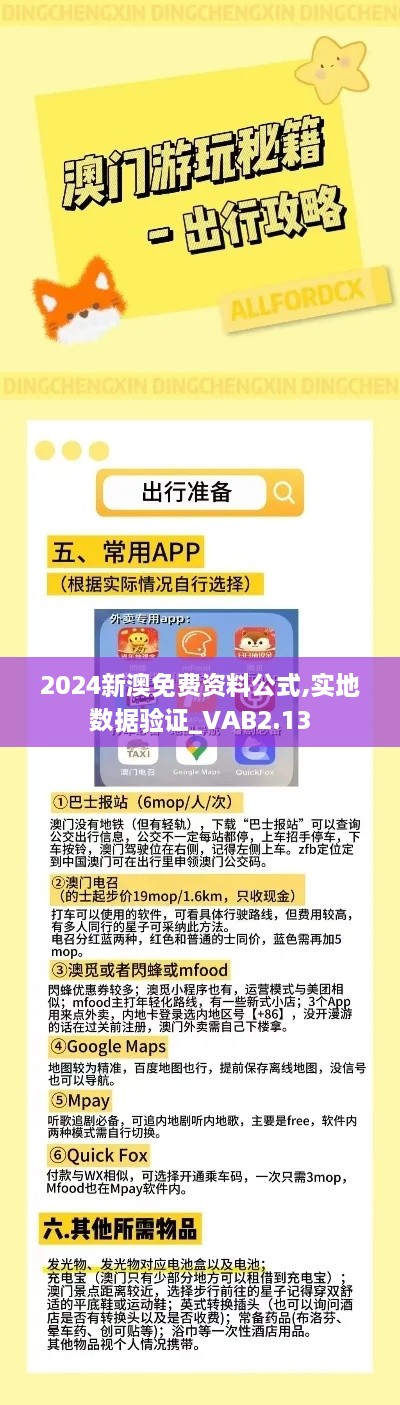 2024新澳免费资料公式,实地数据验证_VAB2.13