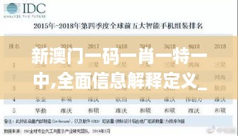 新澳门一码一肖一特一中,全面信息解释定义_AJC2.96