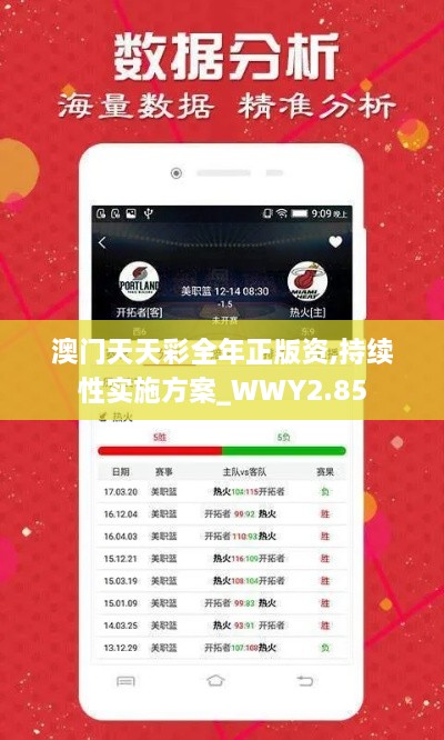 澳门天天彩全年正版资,持续性实施方案_WWY2.85