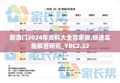 新澳门2024年资料大全宫家婆,快速实施解答研究_YBC2.22