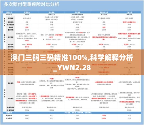 澳门三码三码精准100%,科学解释分析_YWN2.28