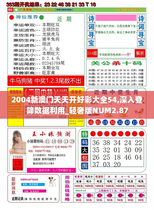 2004新澳门天天开好彩大全54,深入登降数据利用_轻奢版NUM2.87