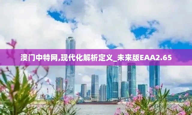 澳门中特网,现代化解析定义_未来版EAA2.65