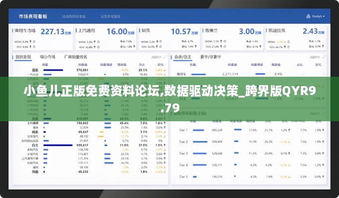 小鱼儿正版免费资料论坛,数据驱动决策_跨界版QYR9.79