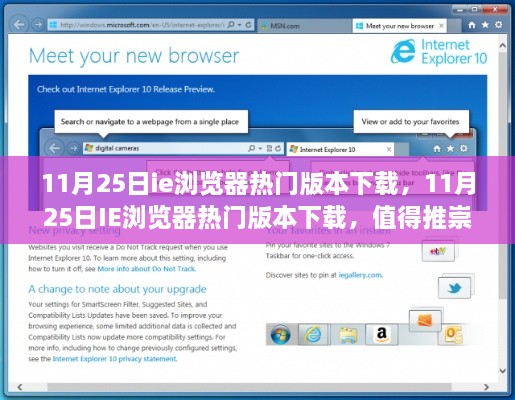 11月25日IE浏览器热门版本下载，推崇还是谨慎选择？