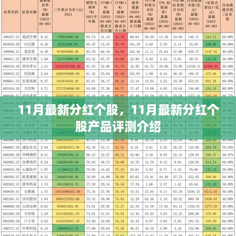 11月最新分红个股及个股产品评测介绍