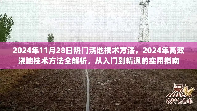 2024年高效浇地技术方法详解，从入门到精通的实用指南