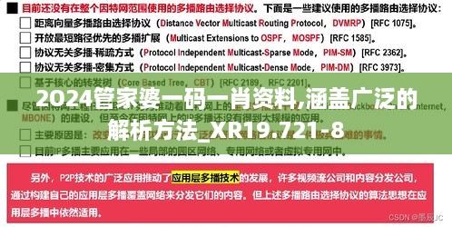 2O24管家婆一码一肖资料,涵盖广泛的解析方法_XR19.721-8