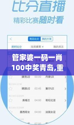 管家婆一码一肖100中奖青岛,重要性分析方法_L版3.882