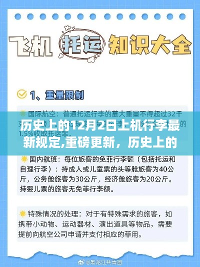 揭秘十二月二日上机行李最新规定，科技重塑航空业，智能旅行体验重磅更新！