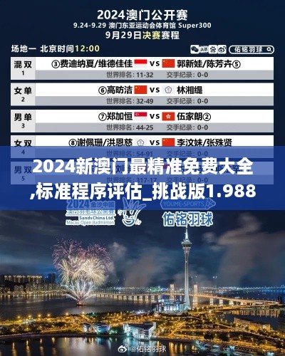 2024新澳门最精准免费大全,标准程序评估_挑战版1.988