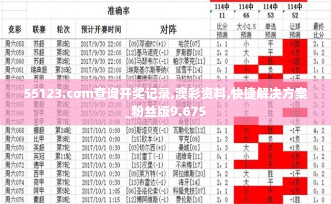 55123.cσm查询开奖记录,澳彩资料,快捷解决方案_粉丝版9.675